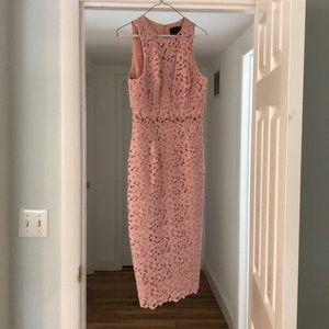 Light pink Cynthia Rowley Size 4 Midi Dress